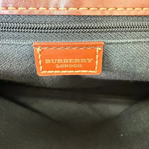 Burberry House Check Medium Tote Dark Brown - Picture 12 of 13